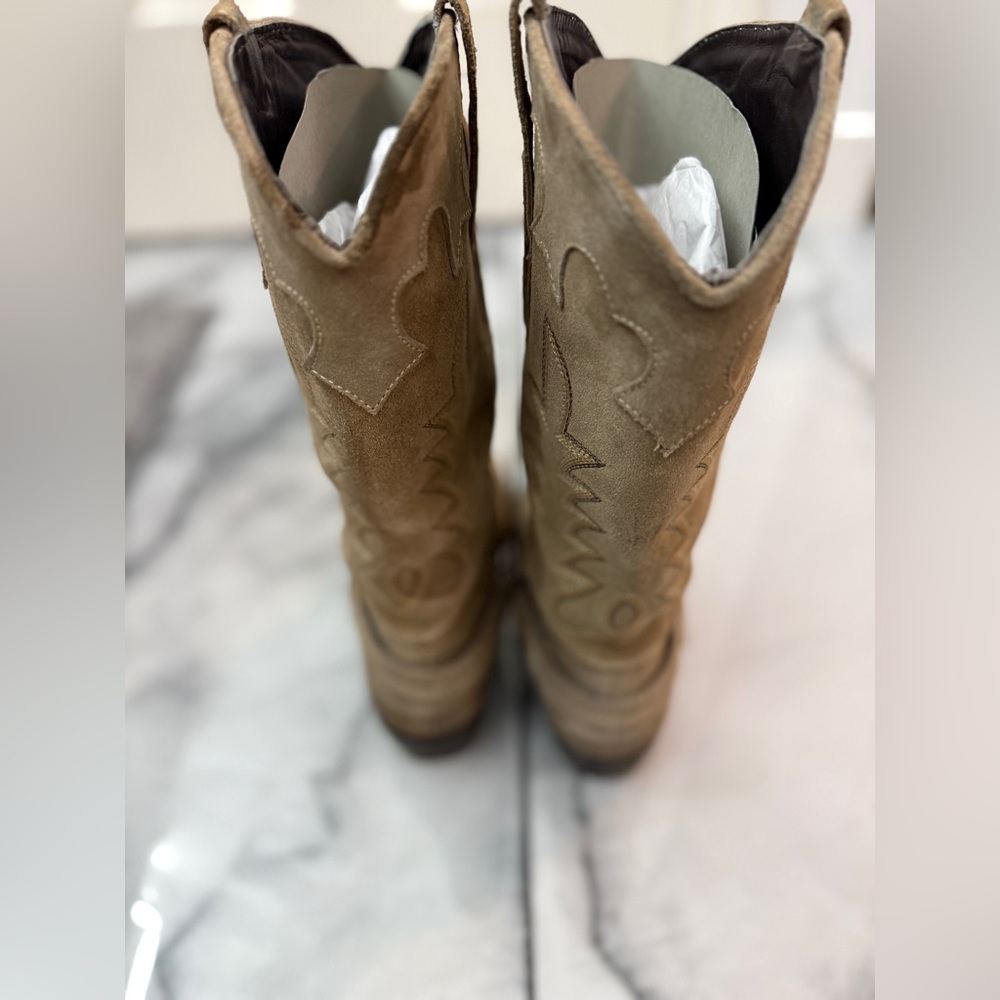 Free People Rodeo Riding Boots-Size 8-New In Box - Picture 12 of 17